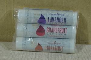 lot 37 image: Young Living Essential Oils Lip Balm -Lavender, Grapefruit, Cinnamint