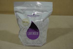 lot 38 image: Young Living Essential Oil Lavendar Calming Bath Bombs