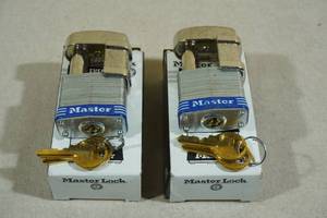 lot 102 image: 2 Master Lock Commercial Lock