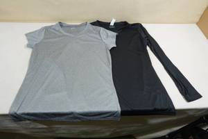 lot 112 image: 2 Womens Athletic Shirts -Medium