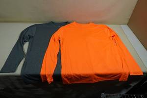 lot 135 image: 2 Mens Xtreme-Tek Athletic Shirts -Medium