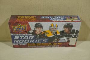 lot 158 image: 2021-22 Upper Deck Hockey Cards Box Set of Star Rookies