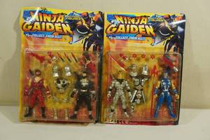 lot 175 image: 2 Sets of Ninja Gaiden Action Figures
