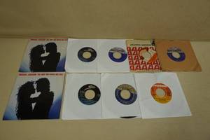 lot 179 image: 9 Michael Jackson and Jackson 5 45 Records