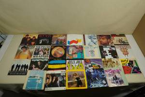 lot 185 image: Assorted 45 Records with Picture Sleeves - Cheap Trick, Police, Beatles, Kinks