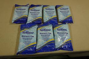lot 194 image: 7 No Rinse Shampoo Caps