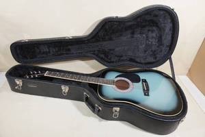 lot 248 image: Esteban Acoustic Guitar with Hard Case