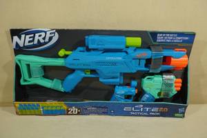 lot 270 image: NERF Elite 2.0 Tactical Dart Blaster Pack