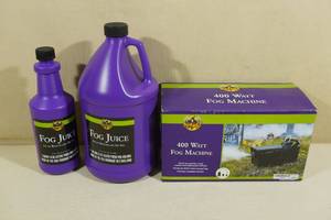 lot 281 image: Spirit Halloween Fog Machine with Fog Juice