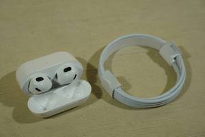 lot 283 image: Apple AirPods 3rd Generation Earbuds with MagSafe Charging Case