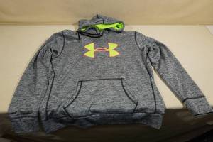lot 301 image: Under Armour Gray Hoodie - Ladies Large ()