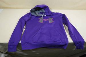 lot 302 image: Under Armour Purple Hoodie - Ladies Medium