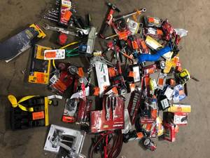 Huge Lot of Assorted Tools and Hardware Various Models and Conditions   Customer Returns See Pictures