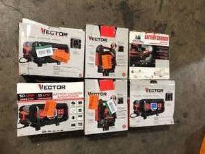 Lot of Vector Portable Power Stations  Various Sizes and Conditions Customer Returns See Pictures