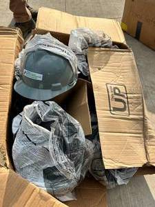 NEW Grey Hard Hats