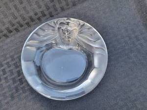 lot 48 image: Lalique Tete de Lions Head Ring Dish Trinket Dish
