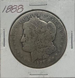 lot 14 image: 1888 Morgan Silver Dollar