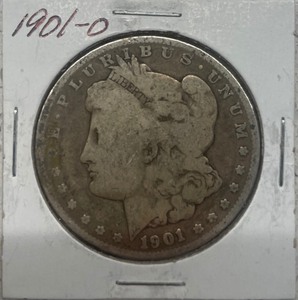 lot 17 image: 1901-O Morgan Silver Dollar