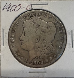 lot 30 image: 1900-O Morgan Silver Dollar