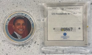 lot 32 image: Obama Token