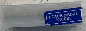 lot 74 image: 2004-D BU Peace Medal Jefferson Nickel