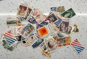 lot 8 image: 75 Different U.S. Used Stamps