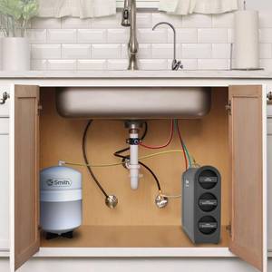 lot 5 image: AO Smith High-Efficiency Reverse Osmosis Under Side Water Filtration System with Faucet