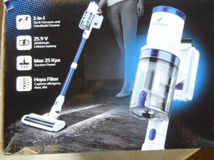 lot 14 image: Britech Cordless Lightweight Stick Vacuum Cleaner