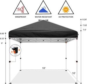 lot 31 image: Winkalon 10 X 10 Pop-Up Canopy