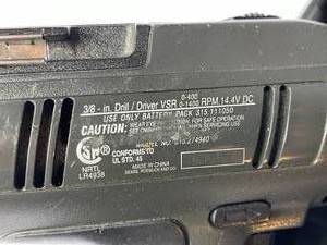 lot 234 image: Craftsman VSR Rechargeable Drill with Case Model 973.274940