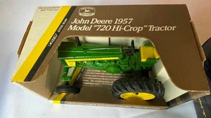 lot 257A image: Die Cast John Deere Collectors Edition Model 720 Hi-Crop Tractor