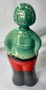lot 185 image: Vintage Color Block Figurines
