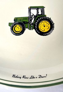 lot 195 image: John Deere Motif Serving Platter by Gibson