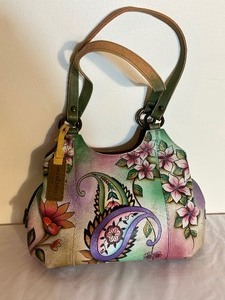 lot 343 image: Vintage Anuschka Handbag