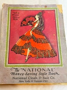 lot 344 image: Vintage The National Cloak & Suit Company Fall  Winter 1925-26 Catalogue