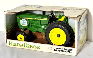 lot 248A image: John Deere Die Cast Field of Dreams 2640 Tractor