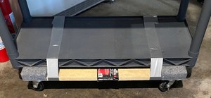 lot 379 image: Plano Plastic Shelf on Rolling Cart