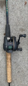 lot 382 image: Trio of Fishing Poles with Reels