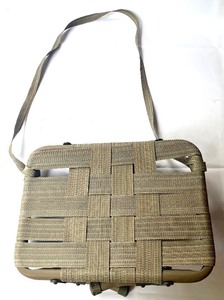 lot 385 image: Practical Folding Stool with Carrying Strap
