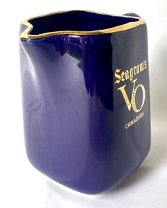 lot 397 image: Vintage Seagrams VO Canadian Whiskey Petite Pitcher