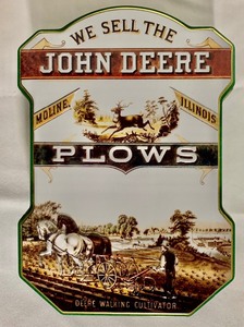 lot 166 image: John Deere Field Knife and Tin