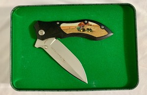 lot 167 image: John Deere Taylor Cutlery Knife and Tin