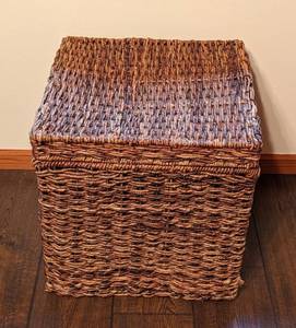 lot 103 image: Woven Storage Cube by Threshold