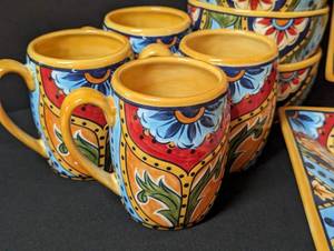 lot 110 image: Colorful Dishes by Espaa