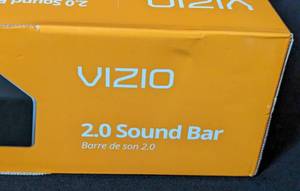 lot 276 image: New Vizio 2.0 Soundbar