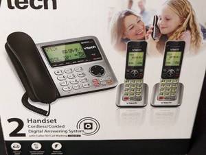 lot 281 image: New Vtech Cordless Phone System