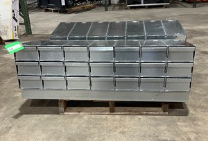 Stainless Steel Bolt Storage Bins