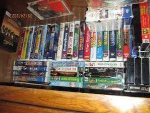 lot 57 image: Huge collection of VHS movies rangi...