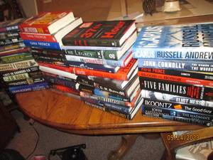 lot 67 image: Huge collection of novels and other...
