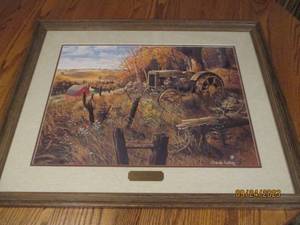 lot 77 image: Autumn Harvest Charles Freitag si...